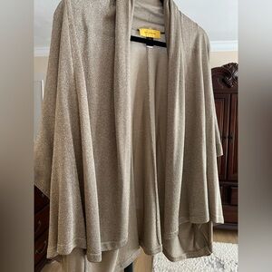 St. John Cardigan Taupe Resort Wear Evening